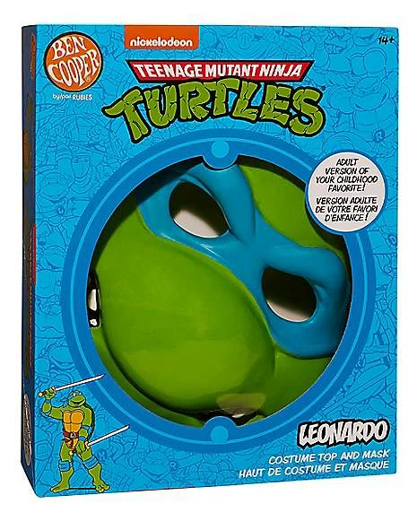 Adult Leonardo Teenage Mutant Ninja Turtles Costume Kit - Ben Cooper 3 Adult Leonardo Teenage Mutant Ninja Turtles Costume Kit - Ben Cooper