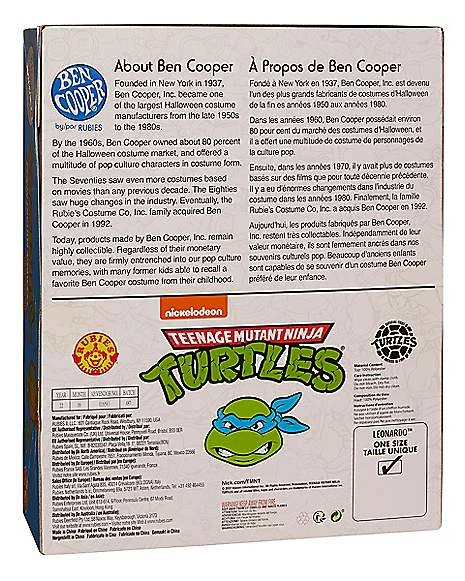 Adult Leonardo Teenage Mutant Ninja Turtles Costume Kit - Ben Cooper 4 Adult Leonardo Teenage Mutant Ninja Turtles Costume Kit - Ben Cooper - Image 2