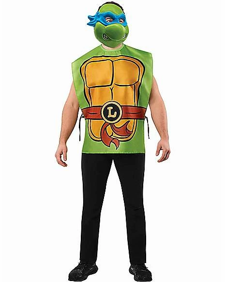 Adult Leonardo Teenage Mutant Ninja Turtles Costume Kit - Ben Cooper 5 Adult Leonardo Teenage Mutant Ninja Turtles Costume Kit - Ben Cooper - Image 3
