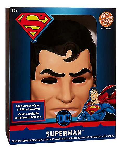 Adult Superman Costume Kit - Ben Cooper 3 Adult Superman Costume Kit - Ben Cooper