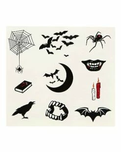 Vampire Temporary Tattoos -MystiMask Store 01580661 c