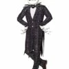 Adult Jack Skellington Plus Size Costume Kit - The Nightmare Before Ch