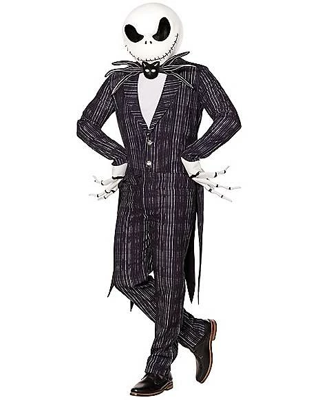 Adult Jack Skellington Costume Deluxe - The Nightmare Before Christmas 3 Adult Jack Skellington Costume Deluxe - The Nightmare Before Christmas