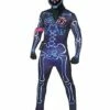 Adult Light-Up Fortnite Party Trooper Costume -MystiMask Store 01600600 a