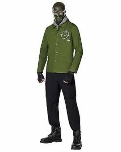 Adult The Riddler Jacket - The Batman -MystiMask Store 01601400 c