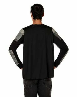 Caped Batman Long Sleeve T Shirt -MystiMask Store 01601764 b
