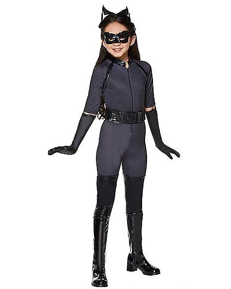 Kids Catwoman Costume Deluxe - Batman The Dark Knight 3 Kids Catwoman Costume Deluxe - Batman The Dark Knight