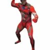 Adult Red Ranger Skin Suit Costume - Power Rangers