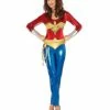 Adult Wonder Woman Catsuit Costume - DC Comics -MystiMask Store 07491830 a
