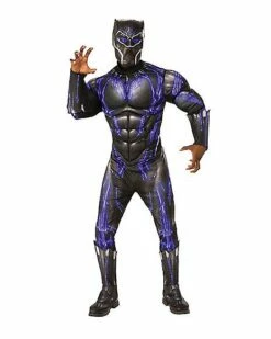 Adult Black Panther Costume Deluxe - Marvel