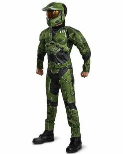 Kids Master Chief Muscle Costume - Halo Infinite -MystiMask Store 07653280 c